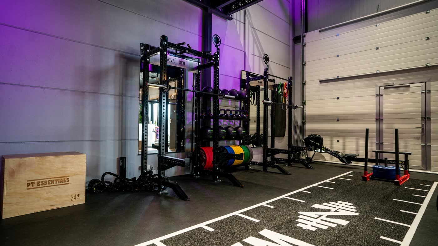 De trainingsvloer van NovaGym